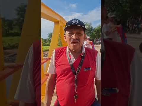 Frank Meza, el líder del corregimiento Barro Blanco, Santa Ana Magdalena, que luchó por el puente