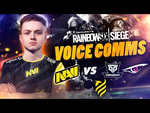 NAVI vs Cowana Gaming & TrainHard eSport - Rainbow Six VOICE COMMS at European League 2021