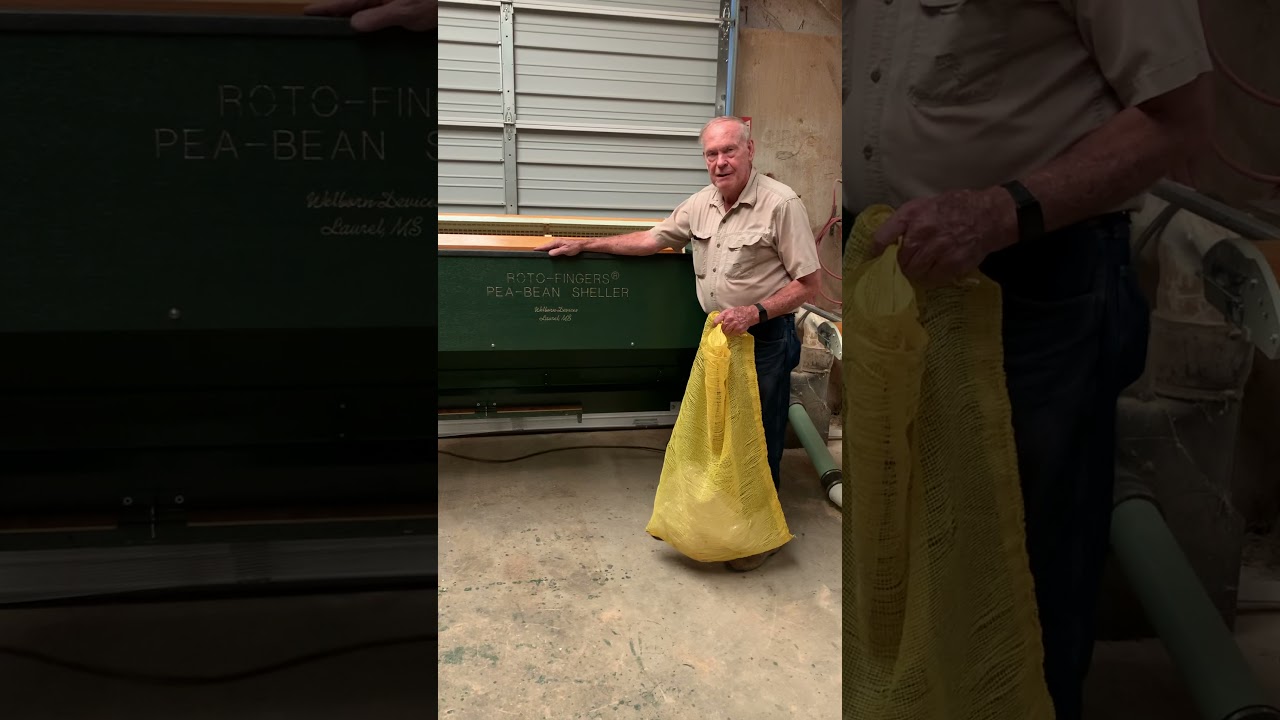 Welborn Devices Pea sheller. Part 1