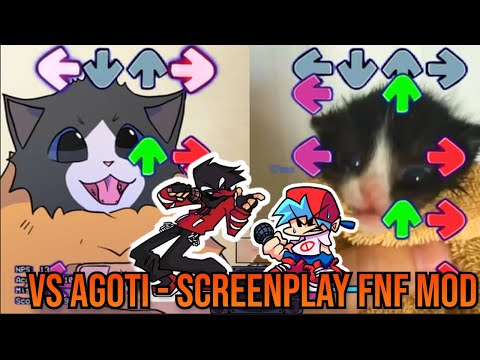 A.G.O.T.I Screenplay BUT TOWEL Cat VS ANIMATED TOWEL Cat? - Friday Night Funkin' Animation