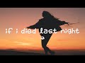 Jessie Murph If I Died Last Night