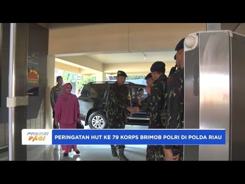 WAKAPOLDA SUMSEL HADIRI SYUKURAN HARI JADI KE-79 BRIMOB POLRI