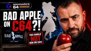 BAD APPLE on Commodore 64?! This Shouldn't Be Possible