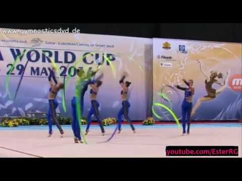 Ukraine 5 ribbons AA - WC Sofia 2016