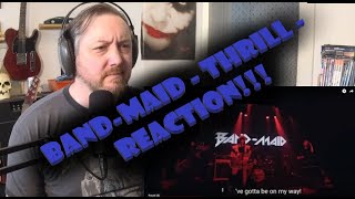 Download lagu BAND-MAID - THRILL- Ryan Mear Reacts (First time hearing BAND-MAID) mp3