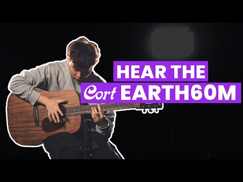 Акустическая гитара CORT Earth 60M (Open Pore)