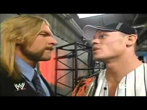 Triple H Backstage Raw 10 10 05  (FUNNY)