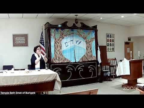 Temple Beth Emet of Burbank's Zoom Meeting