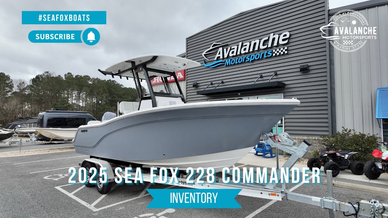 Sea Fox 228 Commander walkthrough &mdash; Avalanche Motorsports