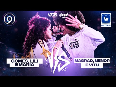 (LEI DO EX?) GOMES, LILI E MARIA X MAGRÃO, MENOR E VITU | PRIMEIRA FASE | BDA 9 ANOS