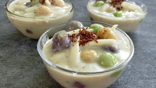 Creamy Dessert Gamit ang Overripe na Saging na Saba