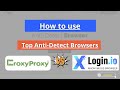 Tutorial CroxyProxy XLogin IO Free Web Proxy For Browsing