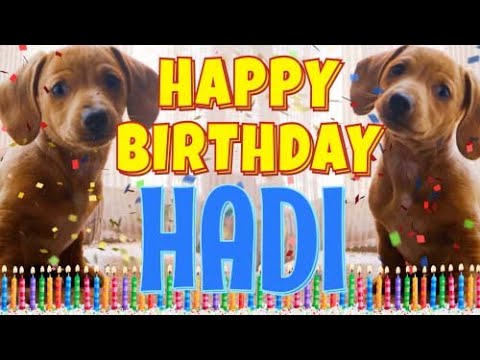 Happy Birthday Hadi! ( Funny Talking Dogs ) What Is Free On My Birthday