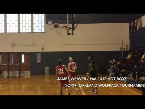 James Weaver highlight video from the North Oakland Wolfpack tournament in Clarkston, MI. Feb. 2019