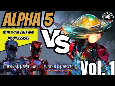 Power Rangers 2017 Movie | Alpha 5 Versus Collection | Vol.1 | Power Rangers Legacy Wars