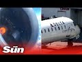 Moment Delta plane’s engine falls apart at 10,000ft forcing it to make an emergency landing