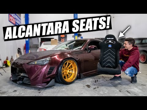 BRZ Gets Buddy Club Racing Seats!