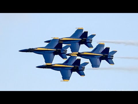 USN Blue Angels + Fat Albert Full Performance | Airshow London SkyDrive 2021
