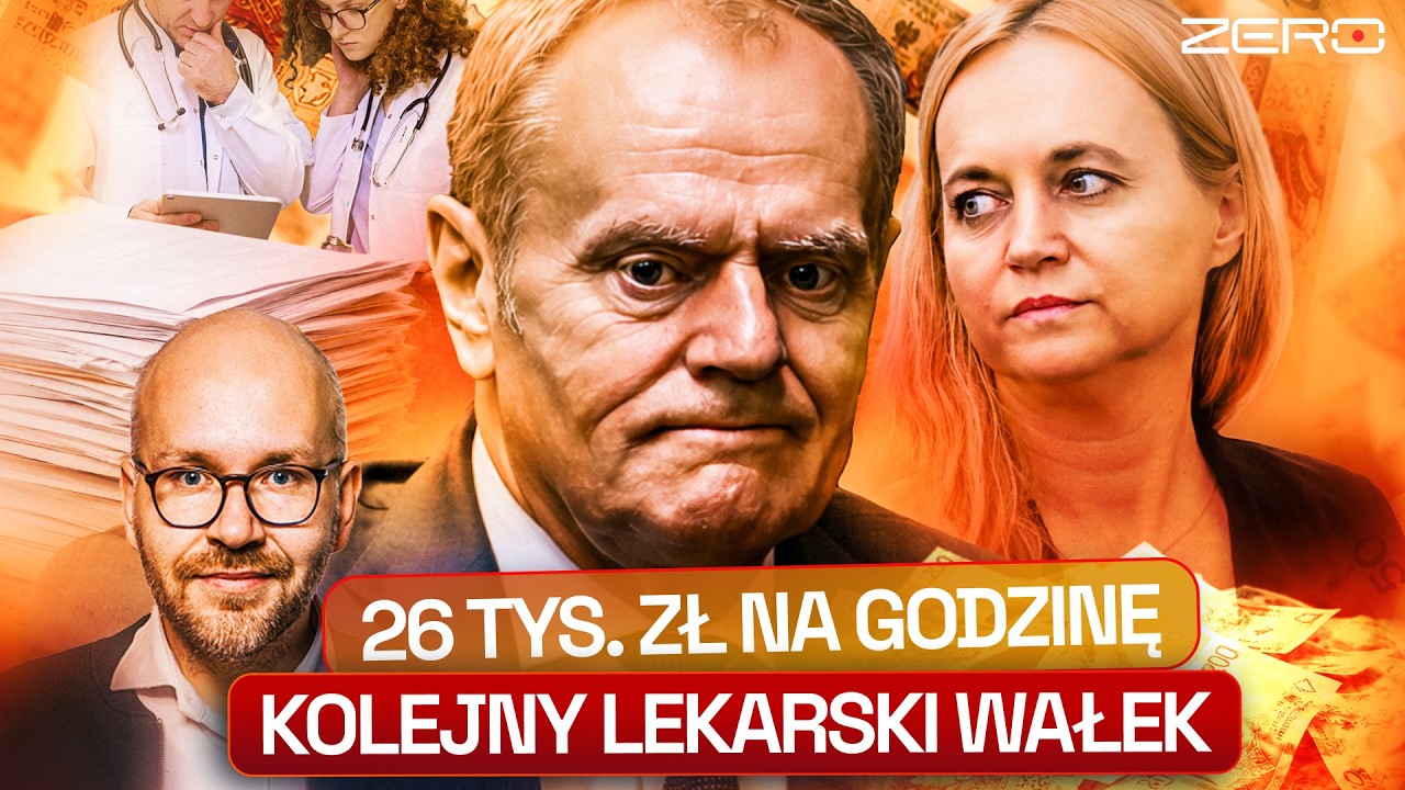 PAZERNI LEKARZE, ULTIMATUM TUSKA I 300 TYSIĘCY ZŁ DNIÓWKI. CO ZROBI SOBIERAŃSKA-GRENDA?