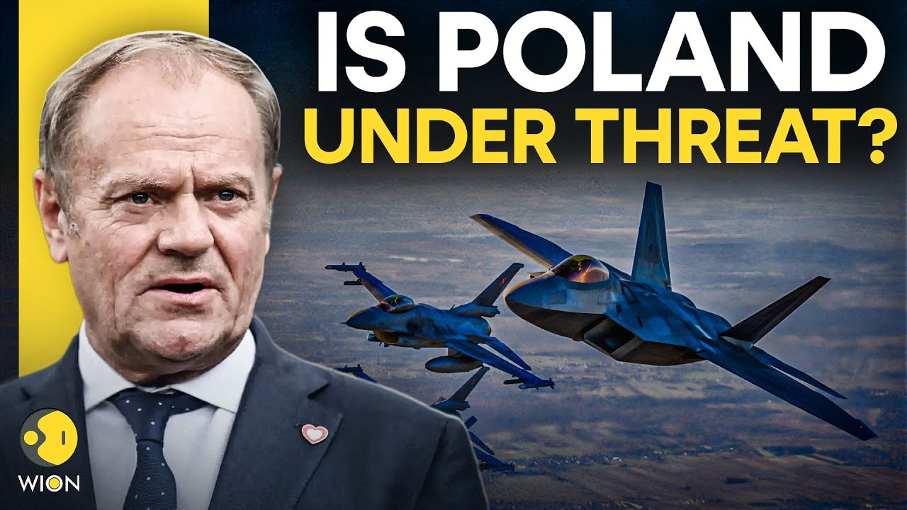 LIVE: NATO Jets Scramble Over Poland Amid Russia's Massive Drone & Missile Attacks on Ukraine | WION