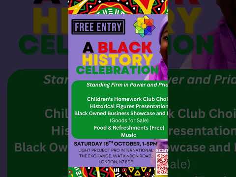 Islington Social Value Business Showcase X LPPI Black History Celebration Event