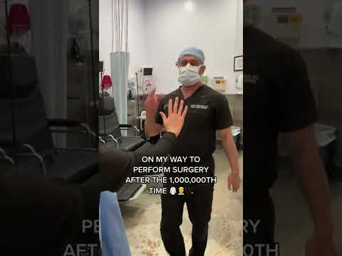 Performing surgery after the millionth time
