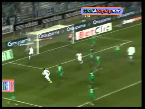 Buts Marseille -- Saint Etienne 2-0 (19 février 2011)