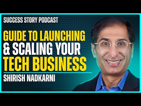 Shirish Nadkarni - Author of From Startup to Exit | Guide to Launching & Scaling Your Tech Business