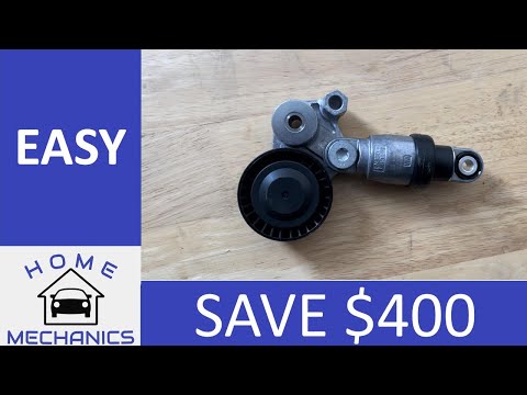 How to Replace the Tensioner on a Mazda3, Mazda6, CX-5, CX-9 - Step by Step Guide