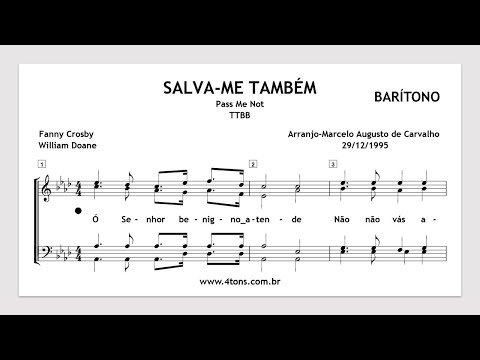 TTBB 0010 BT SALVA ME TAMBÉM BARÍTONO MIDI