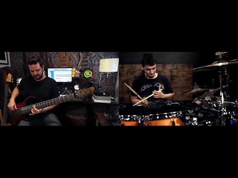 ANGRA - MAGIC MIRROR ft. Felipe Andreoli - [DRUMS + BASS ONLY]