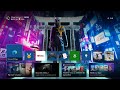 The new Xbox interface displays Microsoft Rewards points