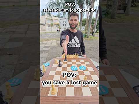 POV: você salva um jogo perdido #chess #xadrez #chessgame #chesscom #chesstactics #chesspuzzle