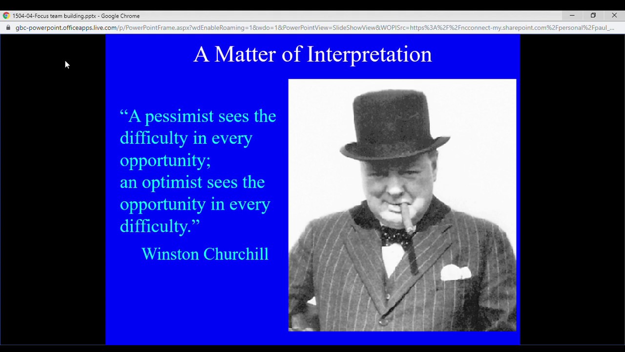 Focus - Team Building PPT - NVCofC 12-1-19