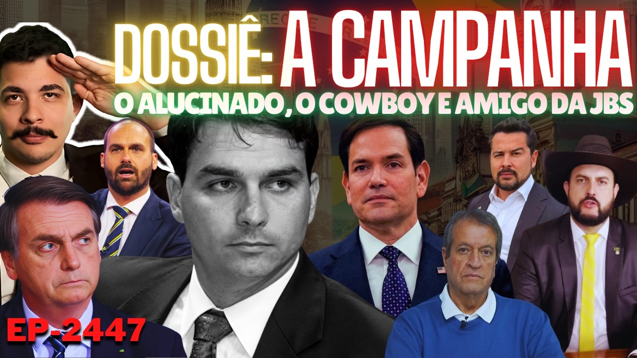 Dossiê: A CAMPANHA - O Alucinado, o CowBoy e Amigo da JBS + O Retrato Dos PERMITIDOS é FEIO.