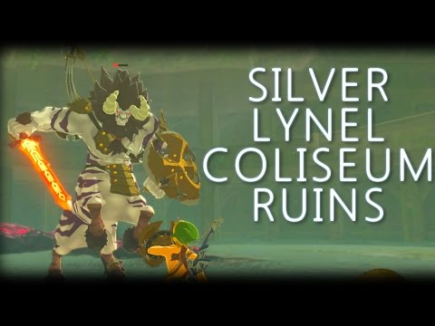 Coliseum Ruins Silver Lynel: Mini Boss Fight - BOTW