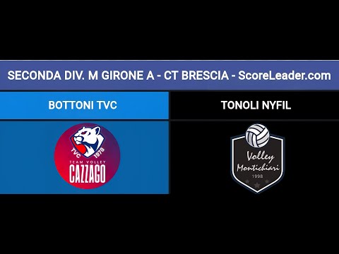 SECONDA DIVISIONE MASCHILE CT BRESCIA - BETTONI TVC VS TONOLI NYFIL