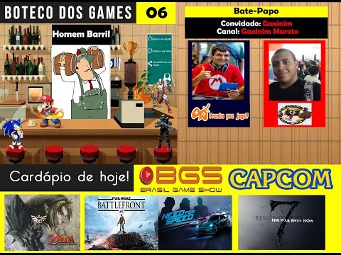 Boteco dos Games - Bate Papo #06 - Convidado Especial que esteve na BGS
