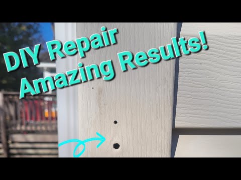 Permanently Fix Vinyl Siding Damage: Invisible Repair Method