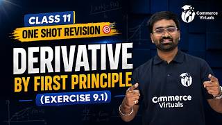 Derivative by First Principle | Exercise 9.1 Explained | Class 11 Maths | MH Board