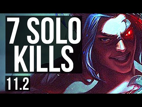 KAYN vs VIEGO (JUNGLE) | 7 solo kills, 1300+ games, Legendary, 1.2M mastery | BR Diamond | v11.2