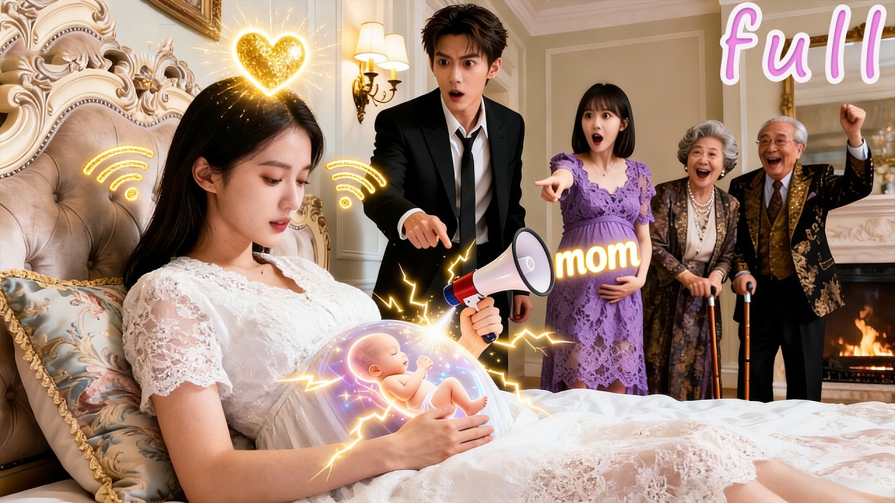 Reborn as bullied pregnant’s unborn child—only she hears me.Mean adopti mom&fake heir will collapse!