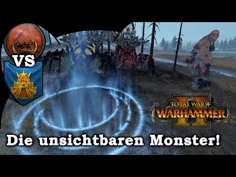 Unsichtbare Monster auf dem Vormarsch - Grünhäute vs Zwerge Total War: Warhammer 2