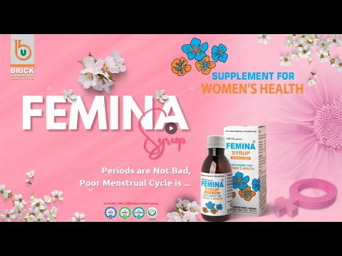 Femina Syrup - A powerful emenagogue, Herbal Medicine