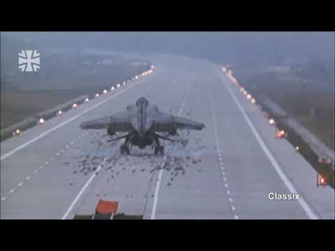 NATO exercise on a German highway in 1988