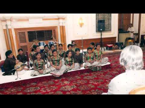 Song Written by Late Dr.A.P.J.Abdul Kalam & Sung by Ramjhi`s Issai Mazhalai children.