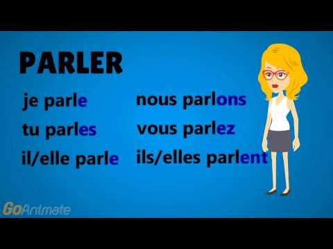 French with Adél - verbe PARLER