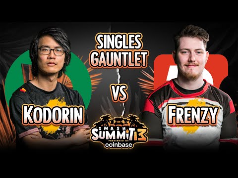 KoDoRiN vs Frenzy - Singles Gauntlet: 2nd Place Tiebreaker - Smash Summit 13 | Marth vs Falco