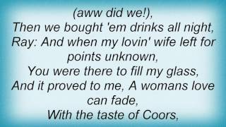 Ray Charles - Beers To You (with Clint Eastwood) Lyrics