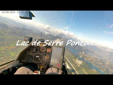 September in der Provence...Segelfliegen zwischen Fels und Lavendel...Ste.Croix du Verdon 2021...